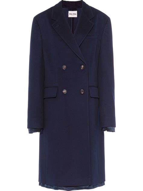 miu miu coat|farfetch miu mitu coats.